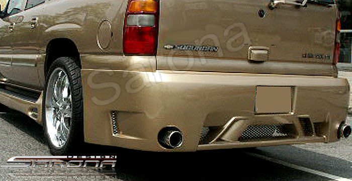 Custom Chevy Suburban Rear Bumper  SUV/SAV/Crossover (2000 - 2006) - $650.00 (Part #CH-002-RB)